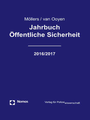 cover image of Jahrbuch Öffentliche Sicherheit 2016/2017